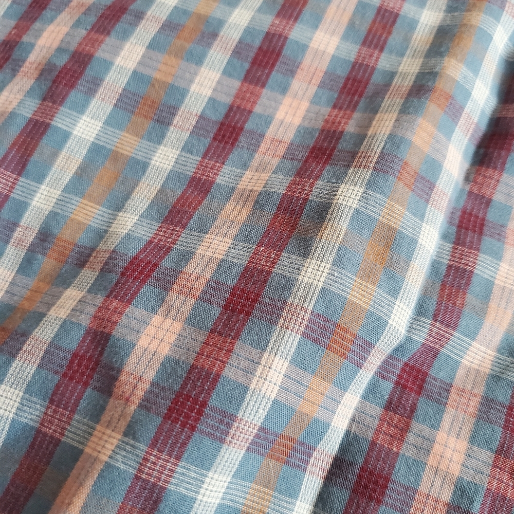 Wrangler Plaid Pearl-snap Shirt - Picture 7 of 8